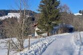Allgäuer Hütte im Winter